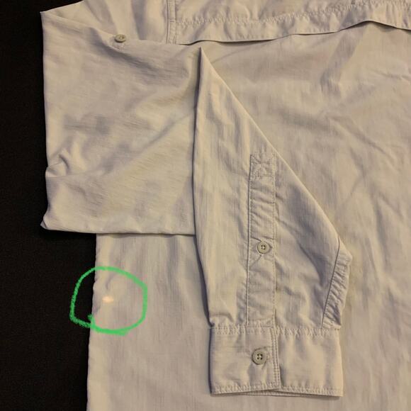 Lot of 4 Mens Shirts Long Sleeve Medium Button Front J. Crew North Face Columbia - Picture 10 of 16